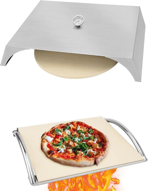 skyflame pizza oven stone